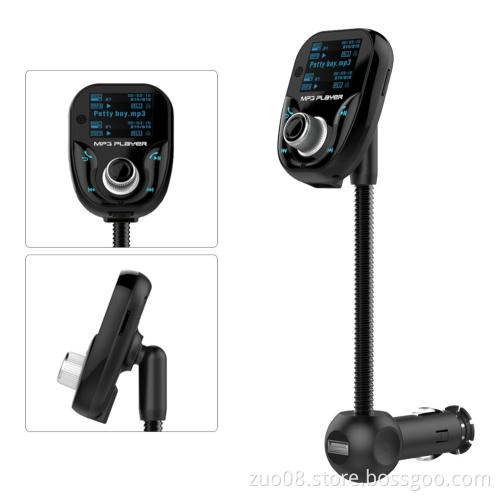 T10 Wireless Bluetooth3.0 Car MP3 FM Transmitter AUX USB Disk Charger Handsfree